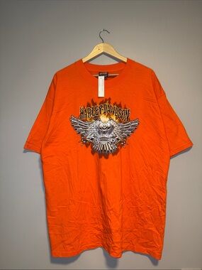 Vintage Harley Davidson T-Shirt / New / 2002 / Lively Ontario Canada / XL